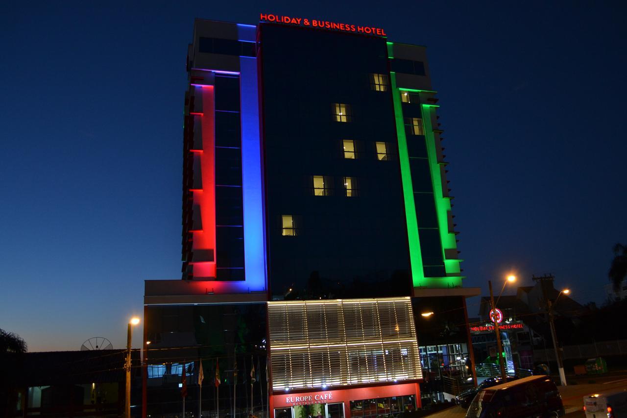 Holiday & Business Hotel - Em Frente Ao Centro De Eventos E Arena Conda Chapeco Exterior photo